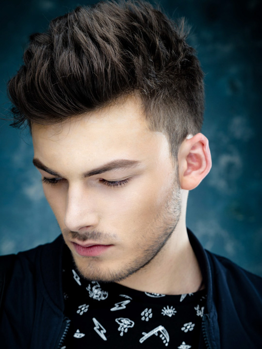 new simple hairstyle for men