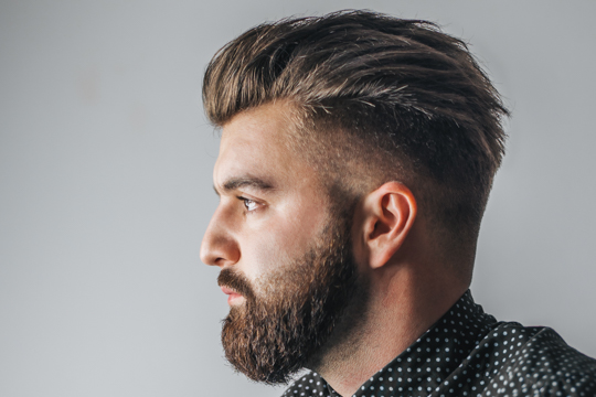 Men's Hairstyles with Added Mess