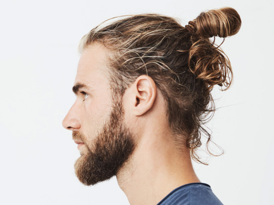 Samurai Haircut (Top Knot or Man Bun)