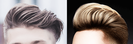 The Quiff vs. The Pompadour