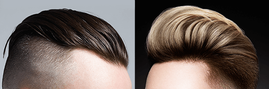 The Slicked Back vs. The Pompadour