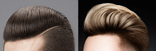Modern Comb-Over vs. Pomp