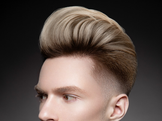 7. Blonde Pompadour Hairstyles for Men - wide 11