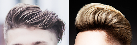 The Quiff vs. the Pompadour