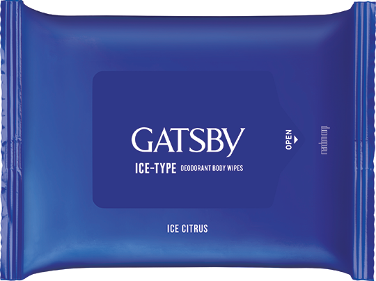 GATSBY Deodorant Body Wipes - Ice Citrus