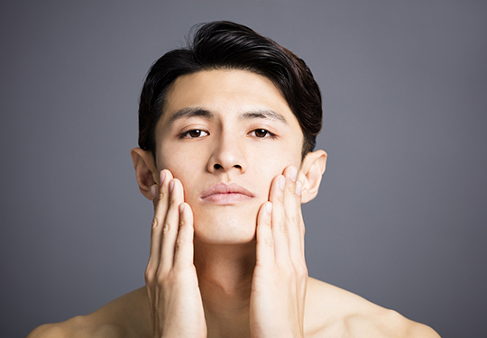 Men Moisturise facial