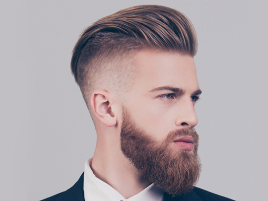 Undercut with Beard - wide 10