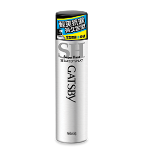 SET & KEEP SPRAY SUPER HARD | Hair styling products | GATSBY is your only  choice of men's hair wax.